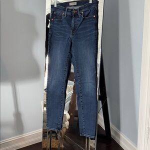 Blue Denim Skinny Jeans by Madewell